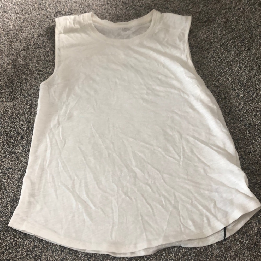 7 For All Mankind White Shirt